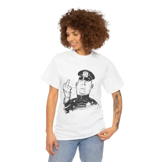 T-Shirt 001 Person 1 White